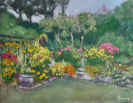 Provincetown Gardens by artist Tammy Brown